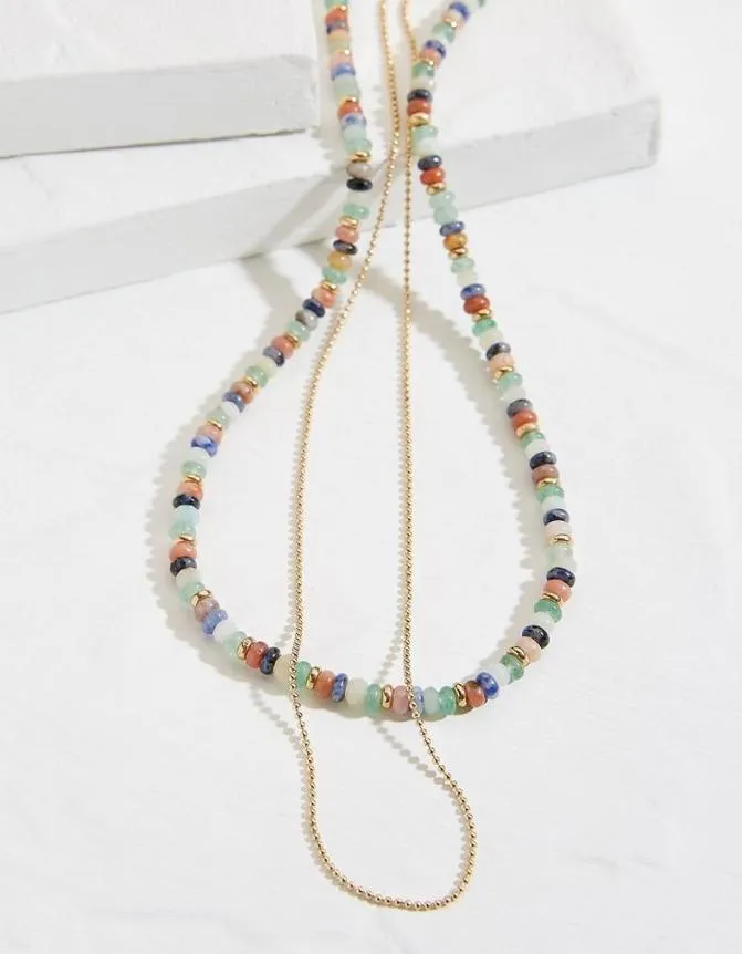 Fatface Jewellery Multi Stone Layer Necklace Multi 8211 Women