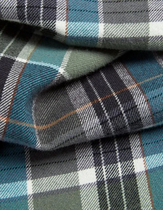 Fatface Nightwear and Loungewear Southsea Checked Pyjama Bottoms Khaki Green 8211 Men