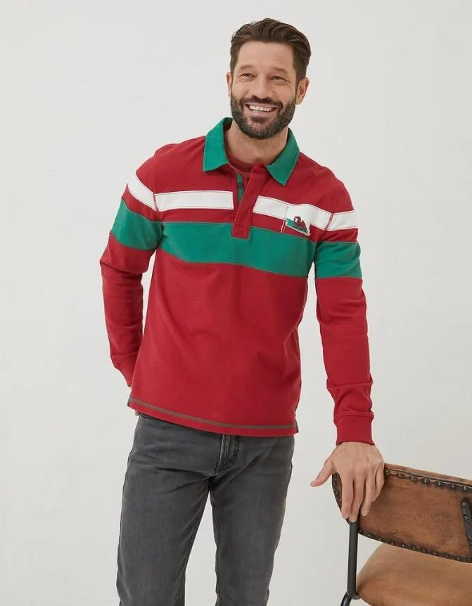 Fatface Rugby Shirts Wales Nation Rugby Shirt Red 8211 Men