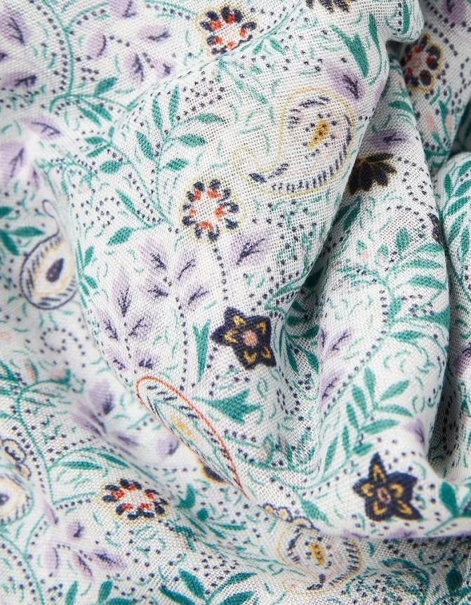 Fatface Scarves Evergreen Floral Scarf Ivory 8211 Women