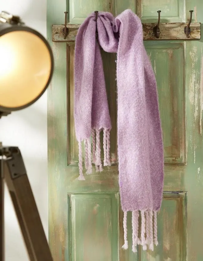 Fatface Scarves Plain Purple Scarf Purple 8211 Women