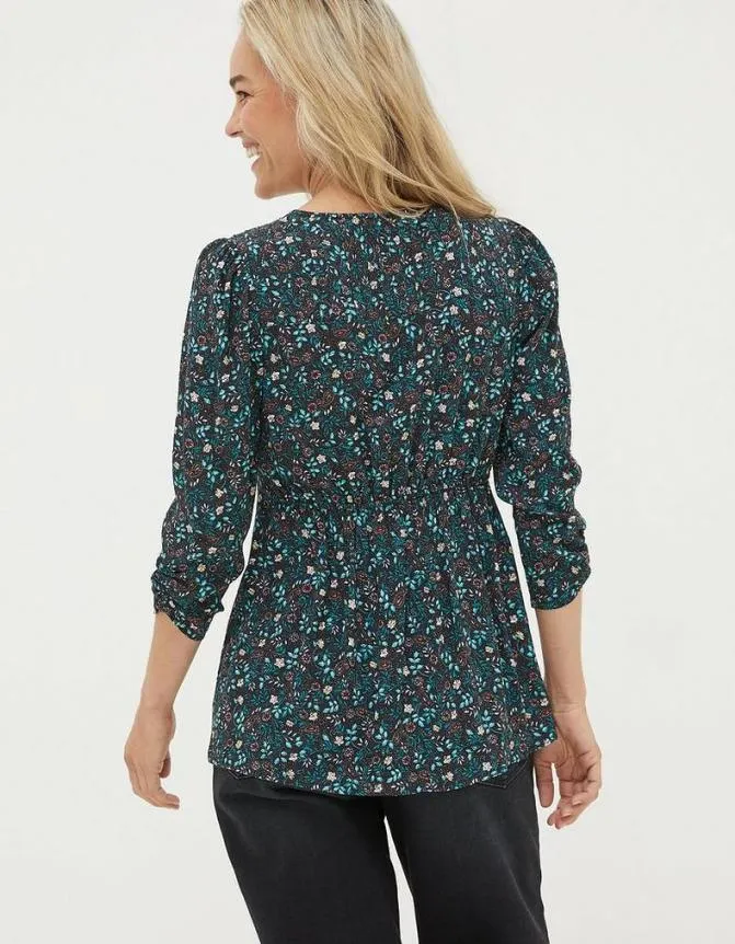 Fatface Shirts and Blouses Kinsey Evergreen Blouse Black 8211 Women