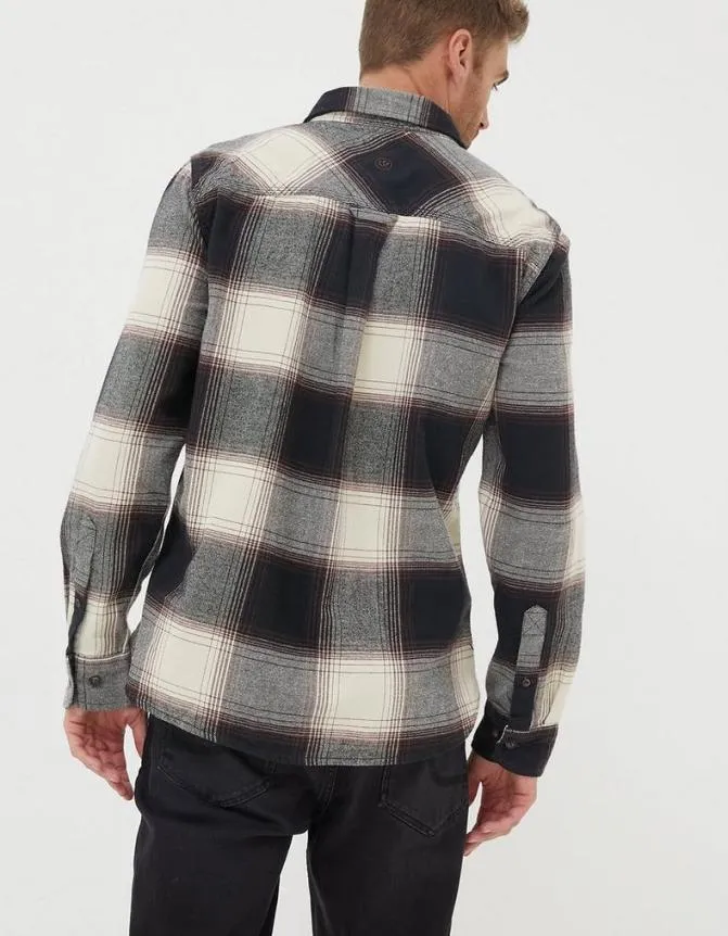 Fatface Shirts Selby Check Shirt Black 8211 Men