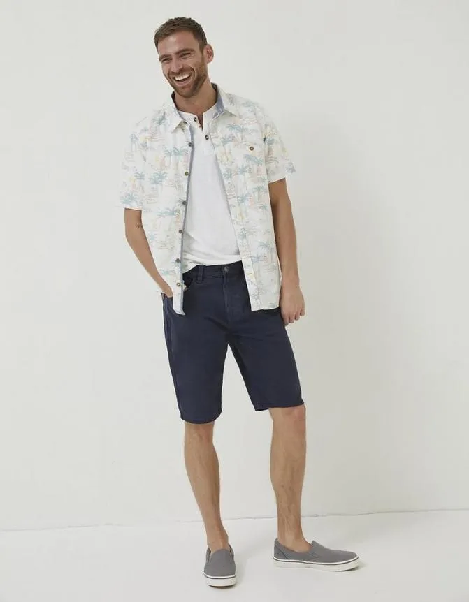 Fatface Shorts 5 Pocket Shorts Navy 8211 Men