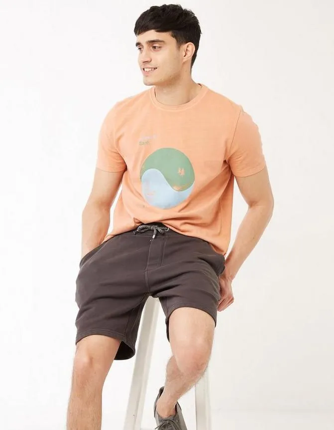 Fatface Shorts Cambourne Sweat Shorts Charcoal 8211 Men