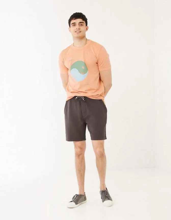 Fatface Shorts Cambourne Sweat Shorts Charcoal 8211 Men