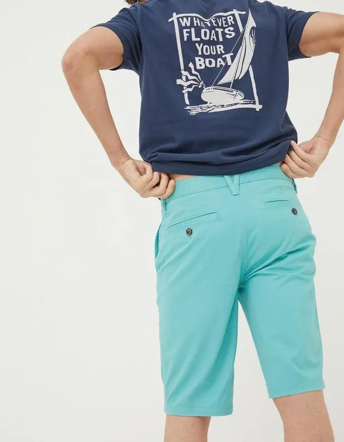 Fatface Shorts Mawes Chino Shorts Light Teal 8211 Men