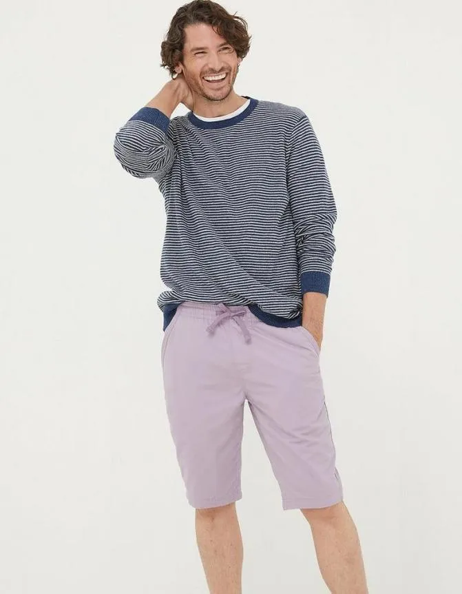 Fatface Shorts Seaton Pull On Shorts Lilac 8211 Men