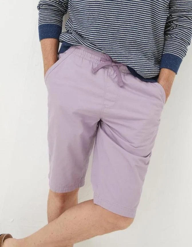 Fatface Shorts Seaton Pull On Shorts Lilac 8211 Men