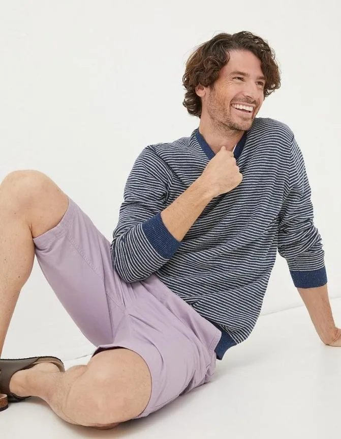 Fatface Shorts Seaton Pull On Shorts Lilac 8211 Men