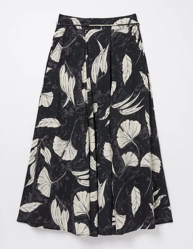 Fatface Skirts Mason Twilight Midi Skirt Black 8211 Women