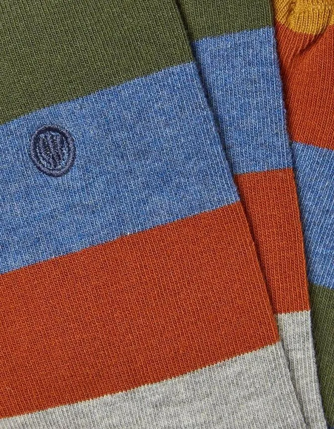 Fatface Socks and Underwear Henry Stripe Socks Multi 8211 Men