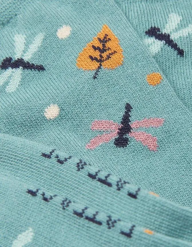 Fatface Socks Underwear and Tights Bee Dragonfly Socks Light Teal 8211 Women Fatface Socks Underwear and Tights Bee Dragonfly Socks Light Teal 8211 Women