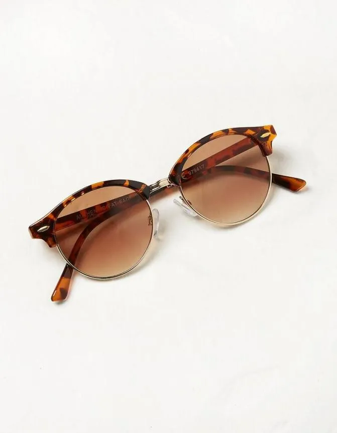 Fatface Sunglasses Zoe Retro Sunglasses Tortoiseshell 8211 Women
