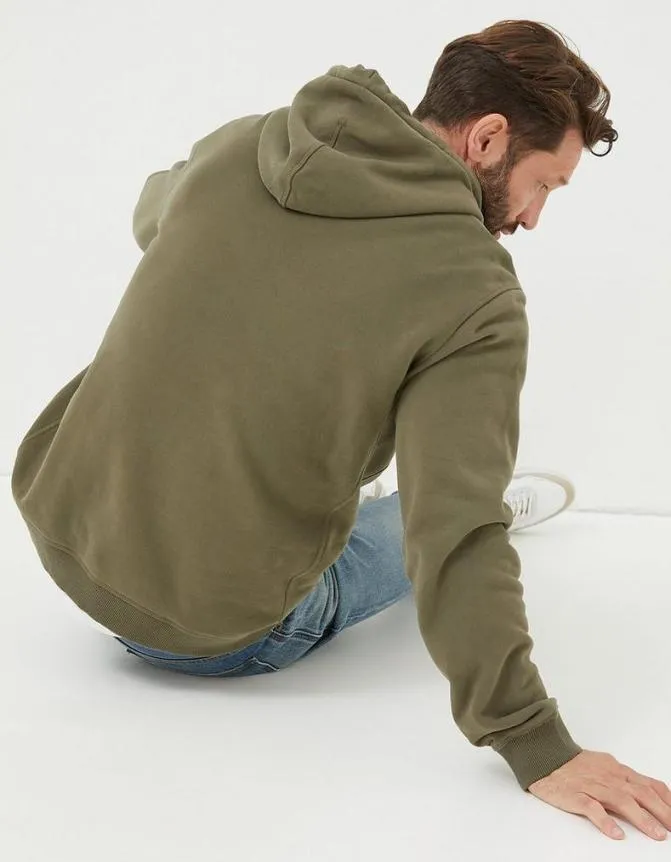 Fatface Sweatshirts and Hoodies Brooke Hoodie Olive Green 8211 Men