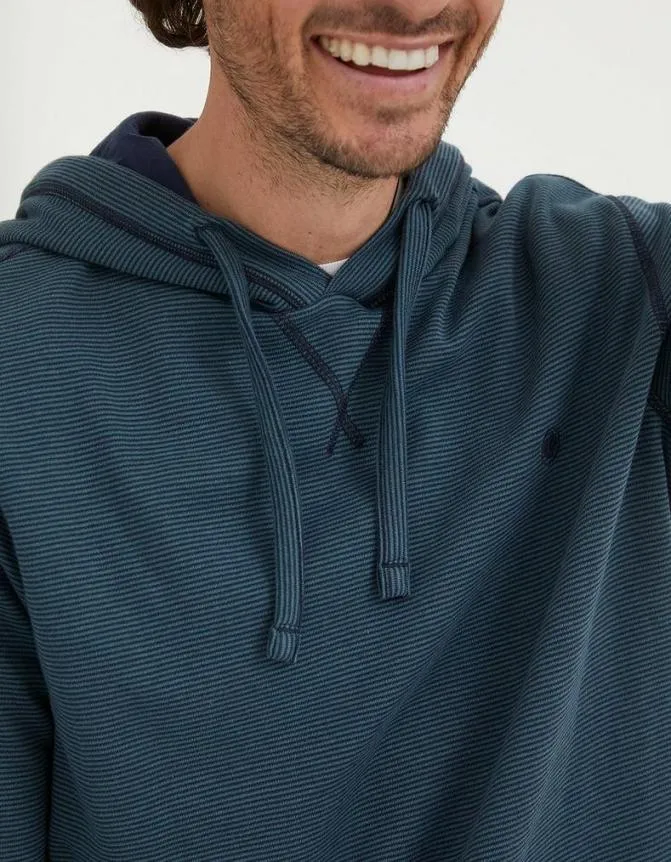 Fatface Sweatshirts and Hoodies Croyde Hoodie Teal Blue 8211 Men
