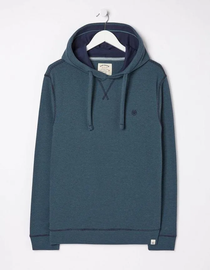 Fatface Sweatshirts and Hoodies Croyde Hoodie Teal Blue 8211 Men