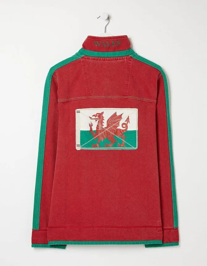 Fatface Sweatshirts and Hoodies Nation Airlie Wales Sweat Red 8211 Men