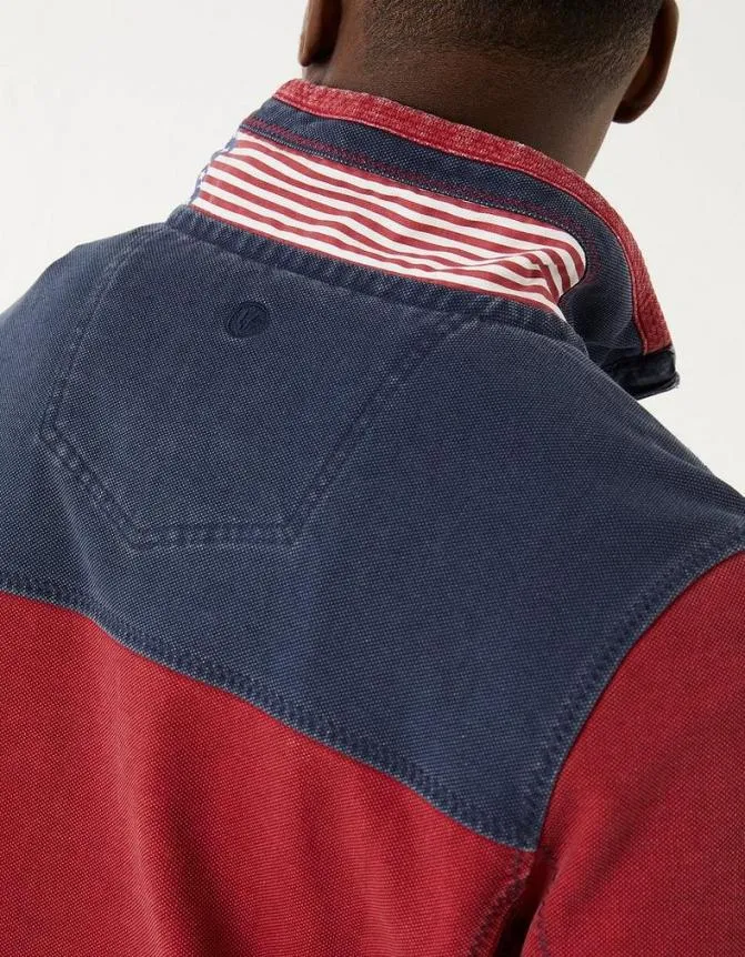 Fatface Sweatshirts and Hoodies USA Airlie Yoke Sweat Red 8211 Men