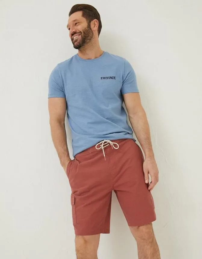 Fatface Swimwear Filey Cargo Swim Shorts Terracotta 8211 Men