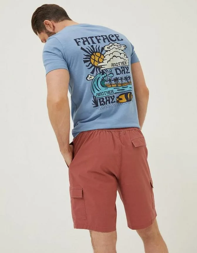 Fatface Swimwear Filey Cargo Swim Shorts Terracotta 8211 Men