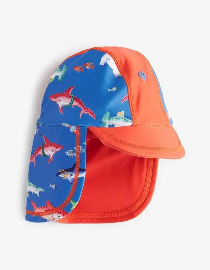 Fatface Swimwear Three Piece Shark Swim Set Blue 8211 Kids and Baby
