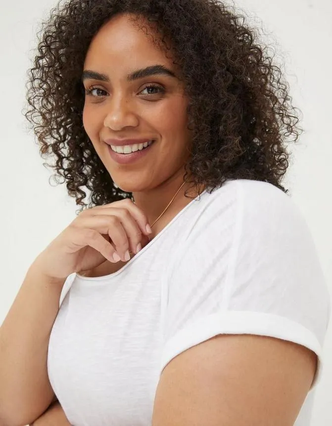 Fatface Tops and TShirts Organic Cotton Ivy T Shirt White 8211 Women