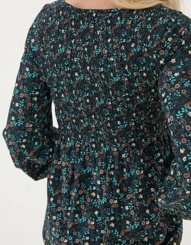Fatface Tops and TShirts Sara Evergreen Top Black 8211 Women