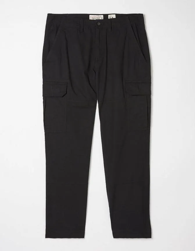 Fatface Trousers and Chinos Corby Ripstop Cargo Trousers Washed Black 8211 Men