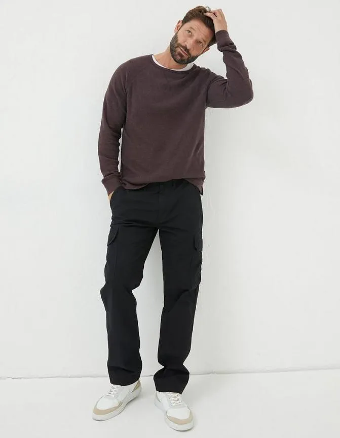 Fatface Trousers and Chinos Corby Ripstop Cargo Trousers Washed Black 8211 Men