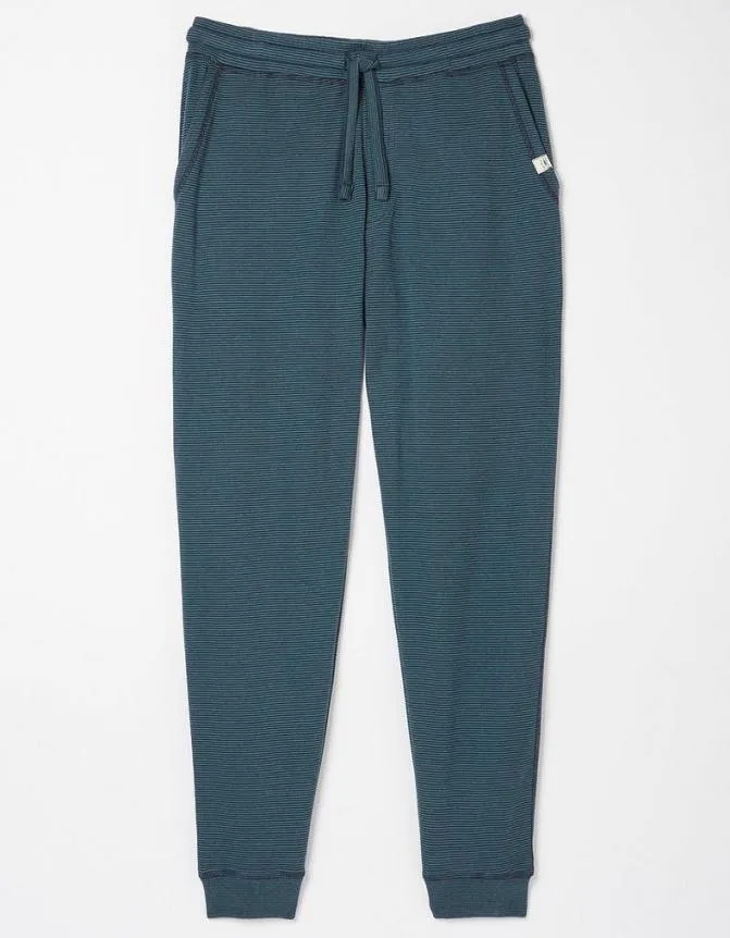 Fatface Trousers and Chinos Croyde Joggers Teal Blue 8211 Men