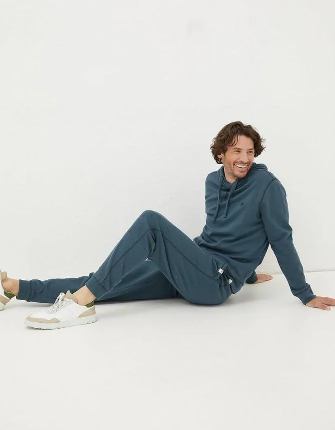 Fatface Trousers and Chinos Croyde Joggers Teal Blue 8211 Men