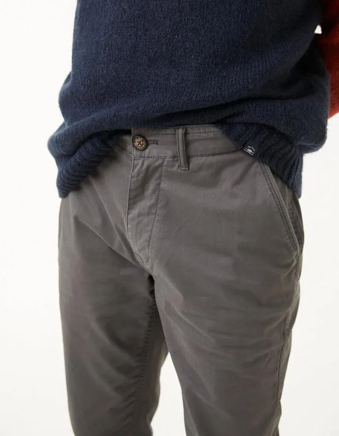 Fatface Trousers and Chinos Heyshott Slim Stretch Chino Dark Grey 8211 Men