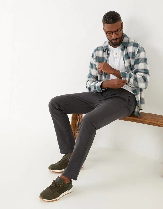Fatface Trousers and Chinos Modern Coastal Chino Dark Grey 8211 Men