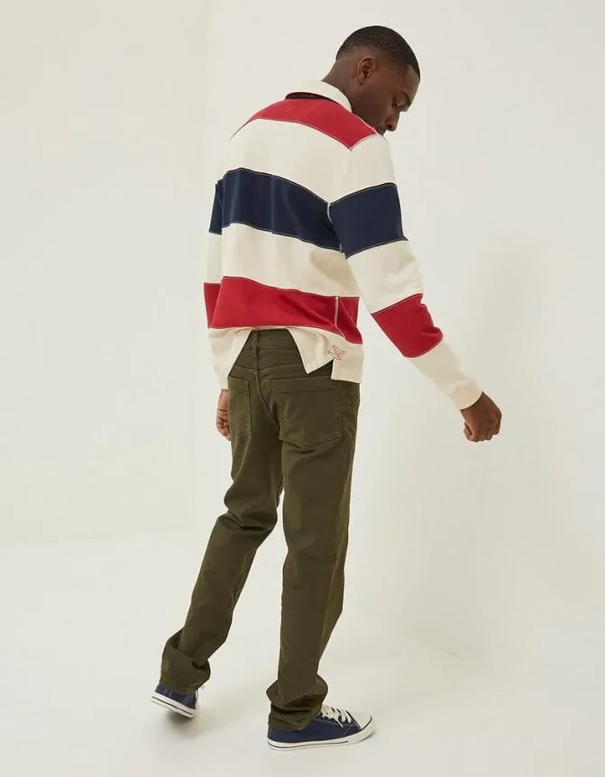 Fatface Trousers and Chinos Slim Salcombe Trousers Olive Green 8211 Men