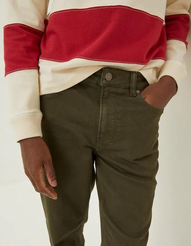 Fatface Trousers and Chinos Slim Salcombe Trousers Olive Green 8211 Men