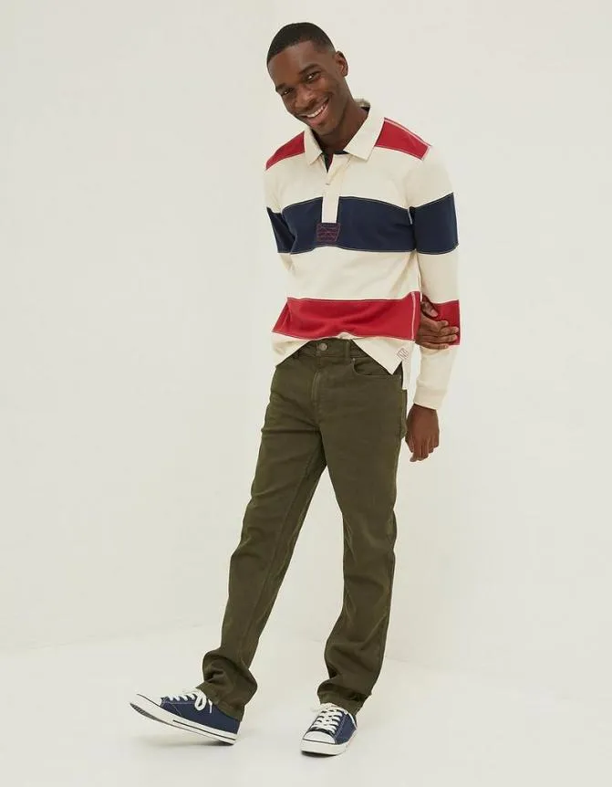 Fatface Trousers and Chinos Slim Salcombe Trousers Olive Green 8211 Men