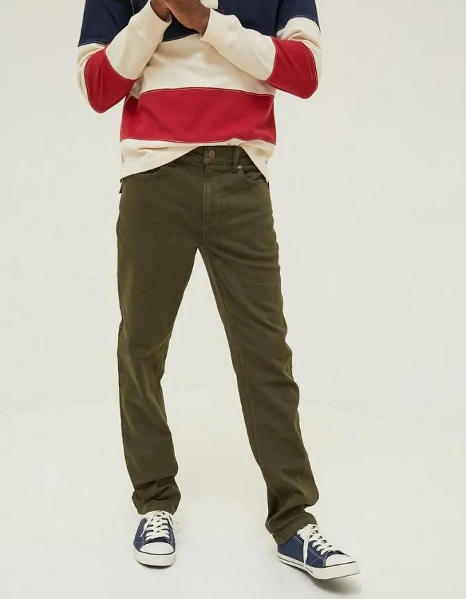 Fatface Trousers and Chinos Slim Salcombe Trousers Olive Green 8211 Men