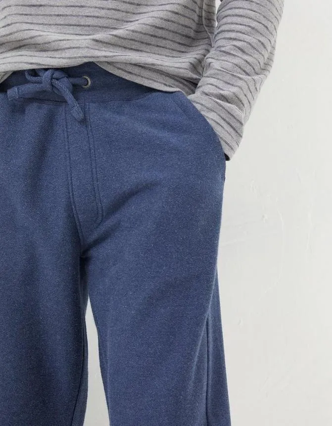 Fatface Trousers and Chinos Twill Textured Joggers Navy 8211 Men