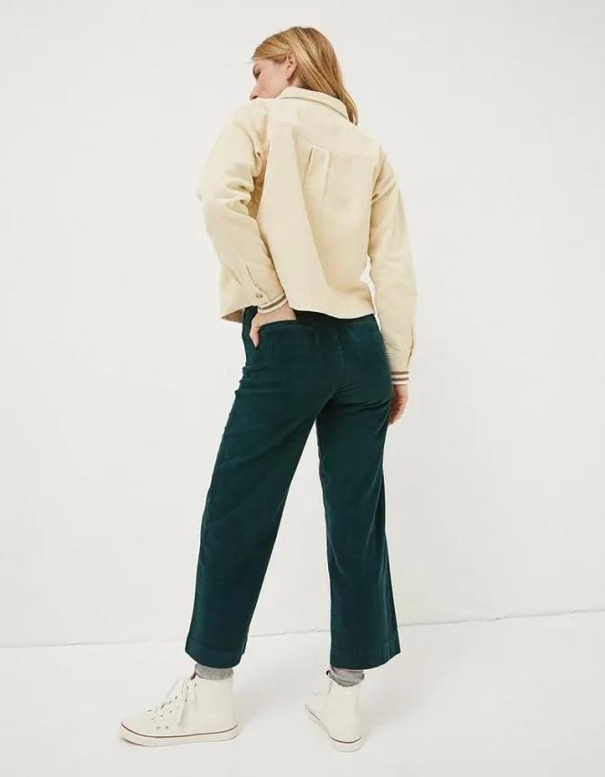 Fatface Trousers and Leggings Keswick Cord Trouser Dark Teal 8211 Women