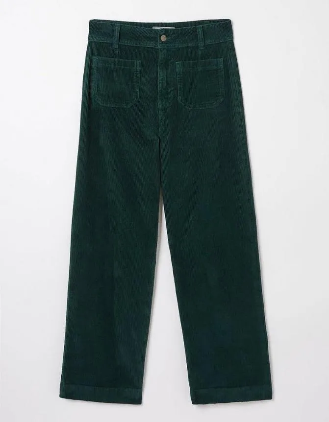 Fatface Trousers and Leggings Keswick Cord Trouser Dark Teal 8211 Women