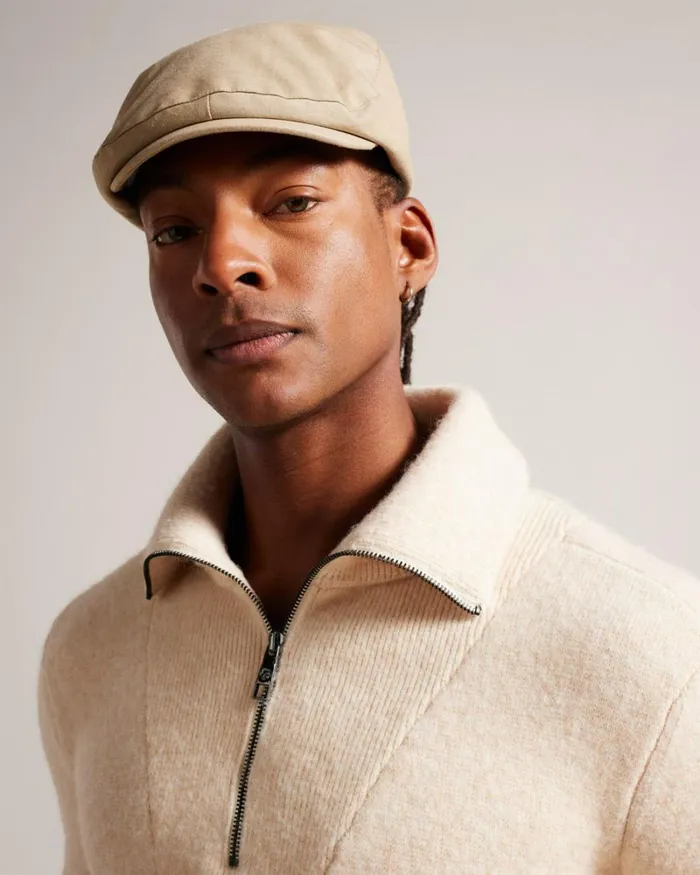 Flat Cap Tan Men Ted Baker Hats and Caps Flat Cap Tan Men Ted Baker Hats and Caps