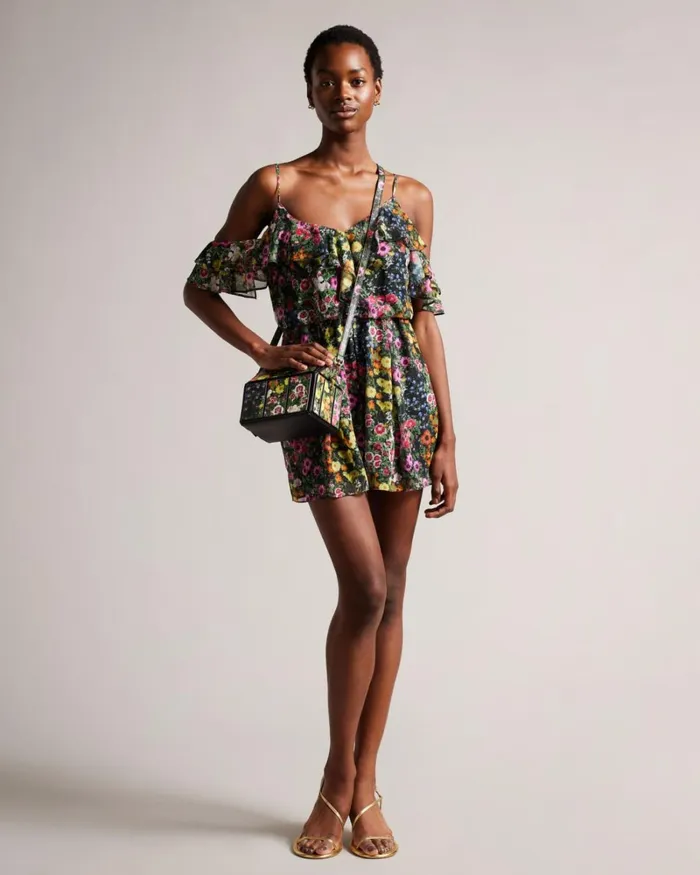Floral Greenhouse Bag Black Women Ted Baker Bags