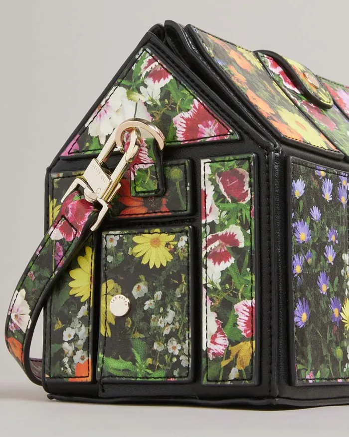 Floral Greenhouse Bag Black Women Ted Baker Bags
