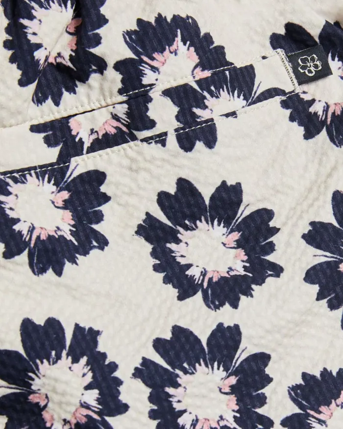 Floral Print Swim Shorts Stone Men Ted Baker Clothing