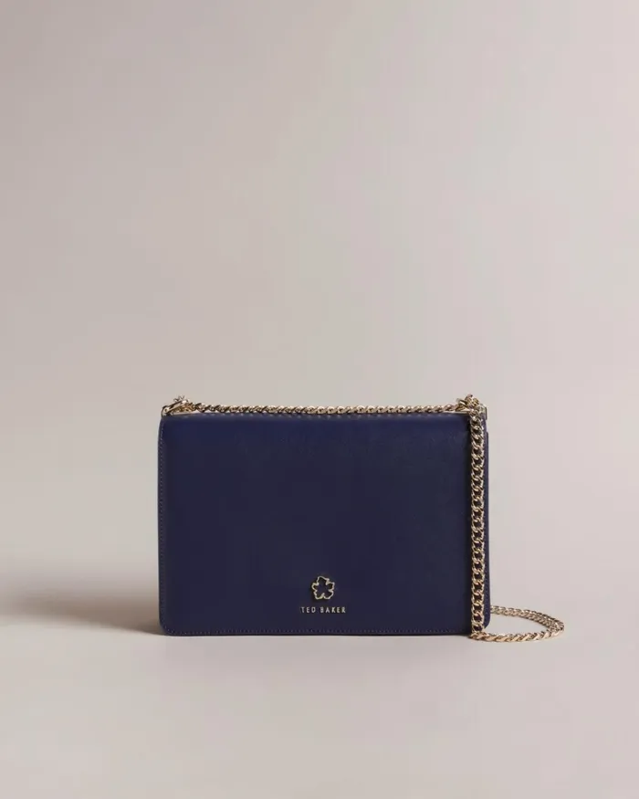 Flower Eyelet Cross Body Bag Dark Blue Women Ted Baker Bags