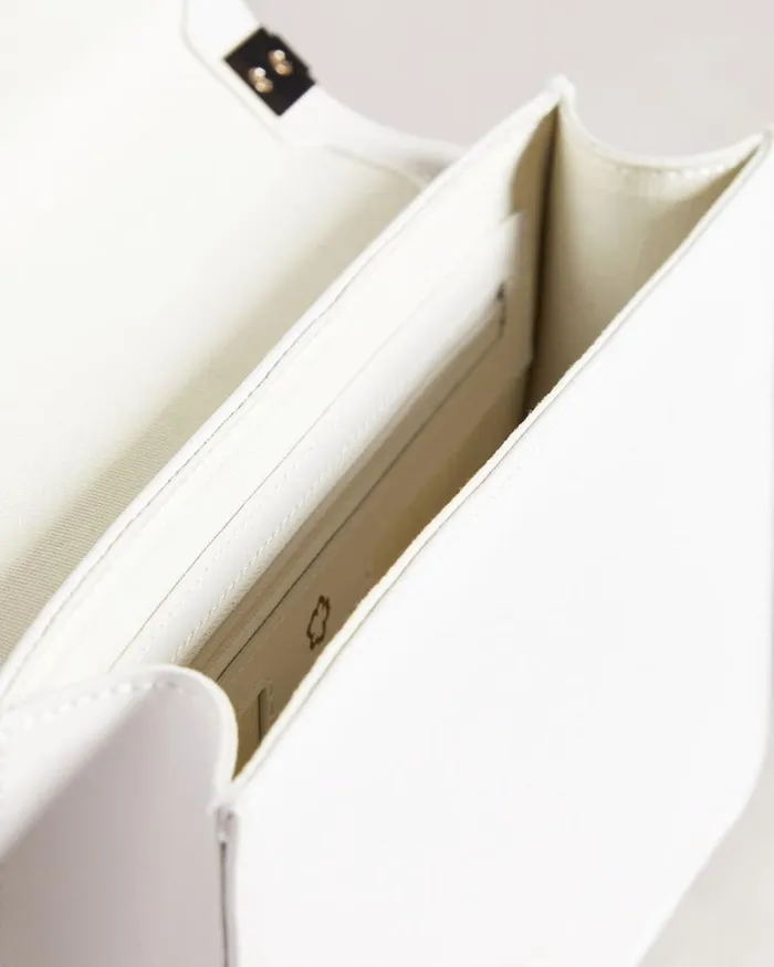 Flower Eyelet Cross Body Bag Ivory Women Ted Baker Bags