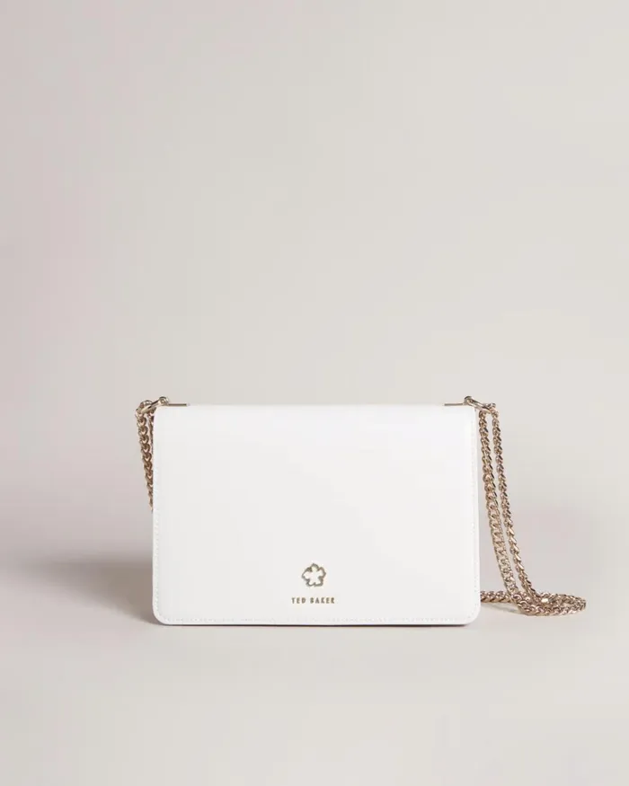 Flower Eyelet Cross Body Bag Ivory Women Ted Baker Bags