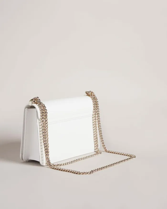 Flower Eyelet Cross Body Bag Ivory Women Ted Baker Bags