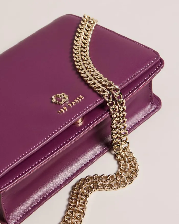Flower Eyelet Cross Body Bag Oxblood Women Ted Baker Bags